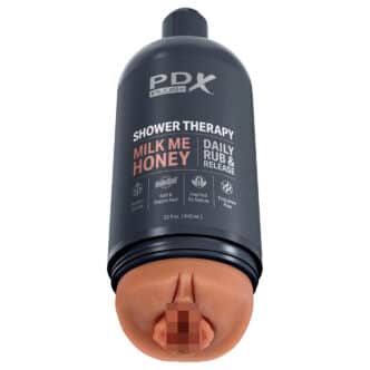 Мастурбатор PipeDream X Plus Shower Therapy Milk Me Honey, черный