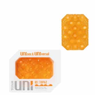 Мастурбатор Tenga Uni 03 Topaz, оранжевый