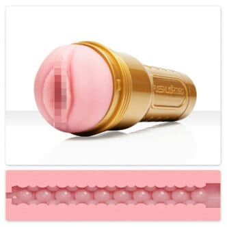 Мастурбатор-вагина для тренировки выносливости Fleshlight GO Stamina Training Unit, золотистый