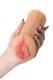 Мастурбатор-вагина с двойным слоем материала Kokos Elegance 004, телесный