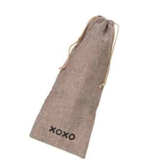 Мешочек XOXO для хранения секс-игрушек 34 см, коричневый