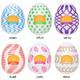 Набор мастурбаторов Tenga Egg Wonder, 6 шт