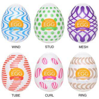 Набор мастурбаторов Tenga Egg Wonder, 6 шт
