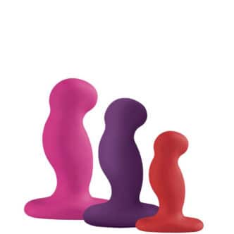 Набор анальных вибростимуляторов Nexus G Play+ Trio, разноцветный