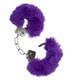 Наручники меховые CalExotics Ultra Fluffy Furry, фиолетовые
