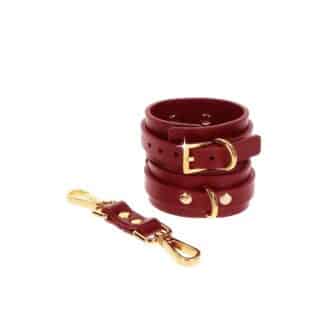 Наручники Taboom Luxury Bondage Essentials Wrist, красный