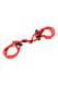 Наручники веревочные Toyfa Theatre, красные