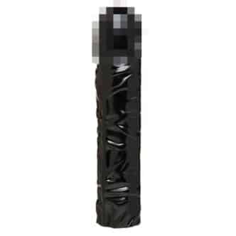 Насадка-фаллоимитатор Doc Johnson Vac-U-Lock CodeBlack Classic Dong 19.7 см, чёрная