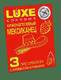 Презервативы Luxe Красноголовый мексиканец Клубника, 3 шт