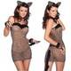 Леопардовое платье кошки Coquette Lingerie, OS