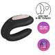 Вибратор для пар Satisfyer Double Joy, черный