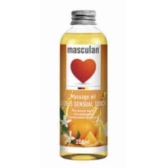 Тонизирующее массажное масло Masculan Цитрус, 200 мл