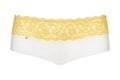 Трусики-шорты и стринги Obsessive Lacea желтые, S\M