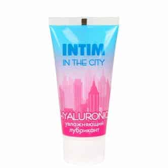 Увлажняющий лубрикант Bioritm Intim in the city Hyaluronic на водной основе, 60 мл
