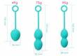 Вагинальные шарики Svakom Nova Ball с переменным центром тяжести, бирюзовый