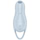 Вакуумный стимулятор клитора с вибрацией Satisfyer Pocket Pro 1, голубой