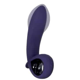 Вибратор для точки G расширяющийся Evolved Inflatable G, темно-синий