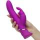 Вибратор-кролик с пульсацией Happy Rabbit Curve Power Motion, фуксия