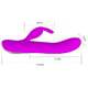 Вибратор-кролик с имитацией фингеринга Pretty Love Dylan, фуксия