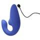 Вибратор с вакуумно-волновым стимулятором клитора Womanizer Blend, ярко-синий