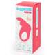 Виброкольцо с клиторальным стимулятором Happy Rabbit, розовое