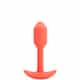 Вибропробка для ношения b-Vibe Vibrating Snug Plug 1, оранжевая