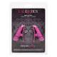 Виброзажимы для сосков CalExotics Nipple Play Nipplettes, розовые
