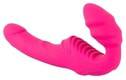Безремновой страпон с вибрацией You2Toys Vibrating Strapless Strap-on, розовый