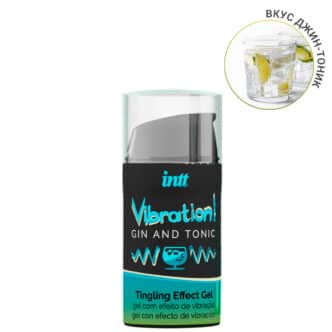 Жидкий вибратор Intt Vibration Gin & Tonic, 15 мл
